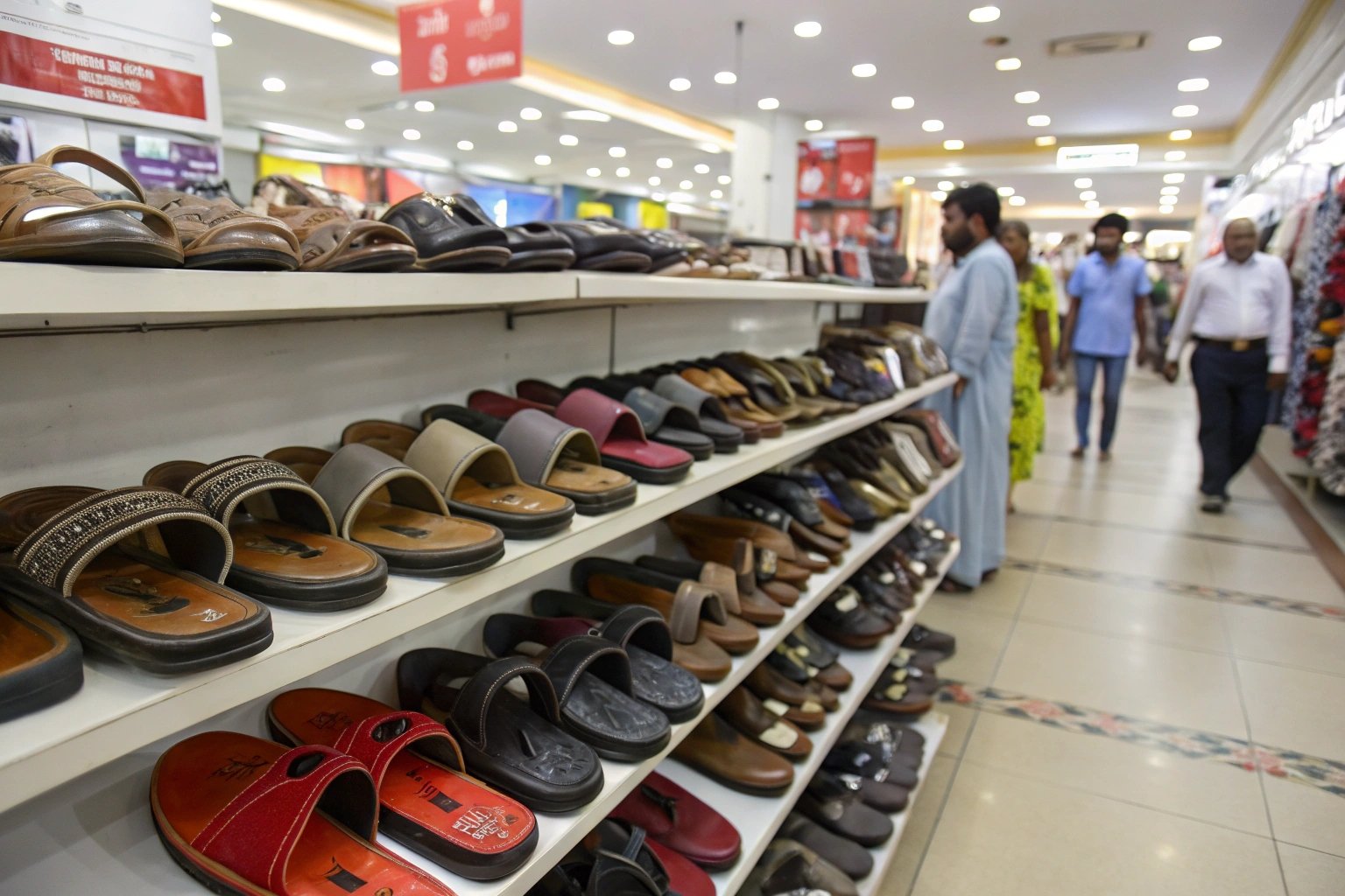 Women's footwear categories