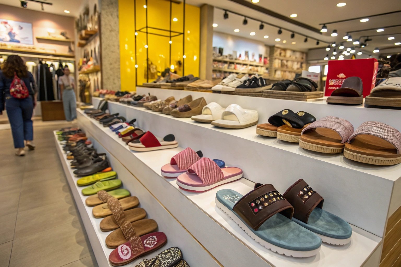 Women's footwear categories