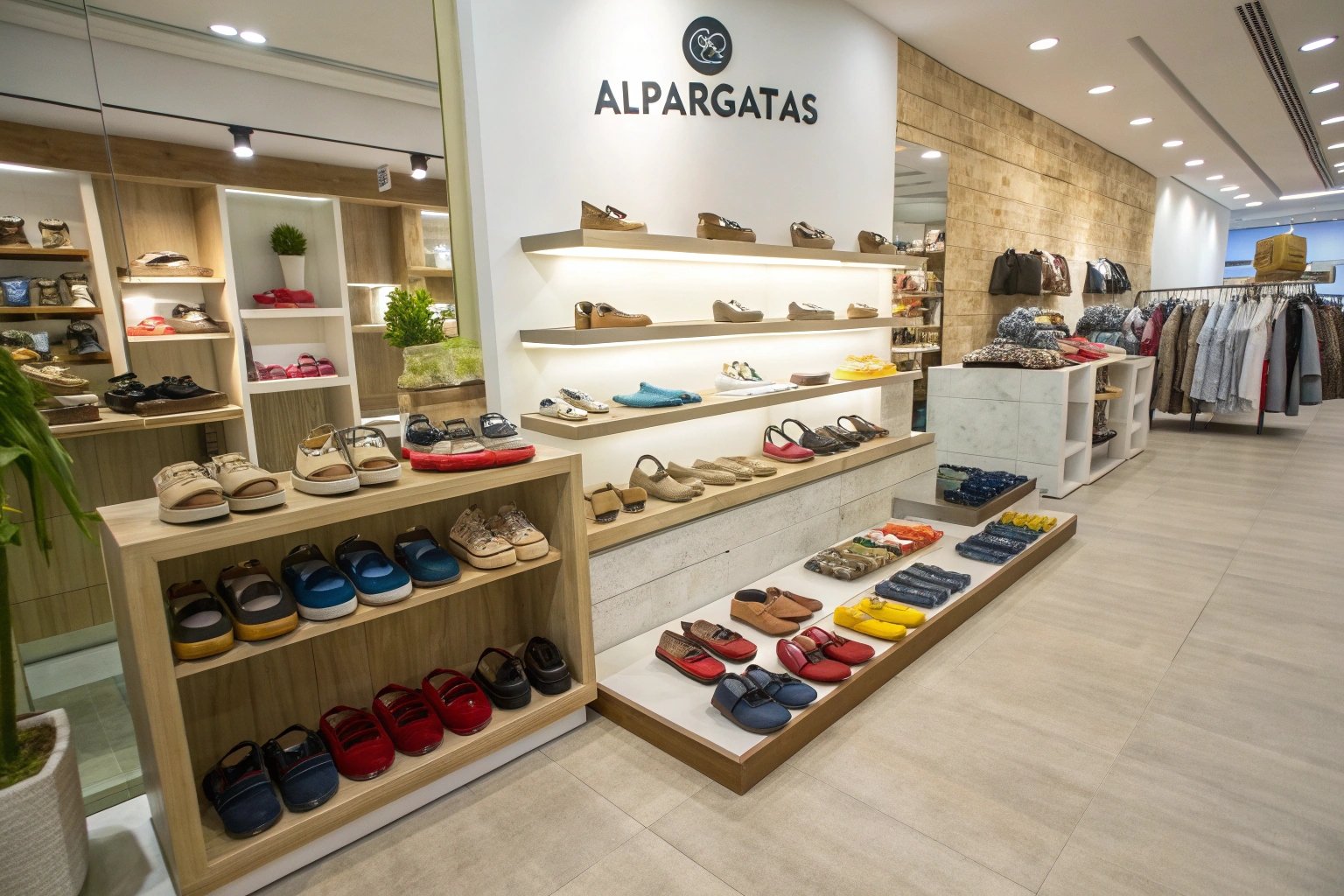 Women's footwear categories