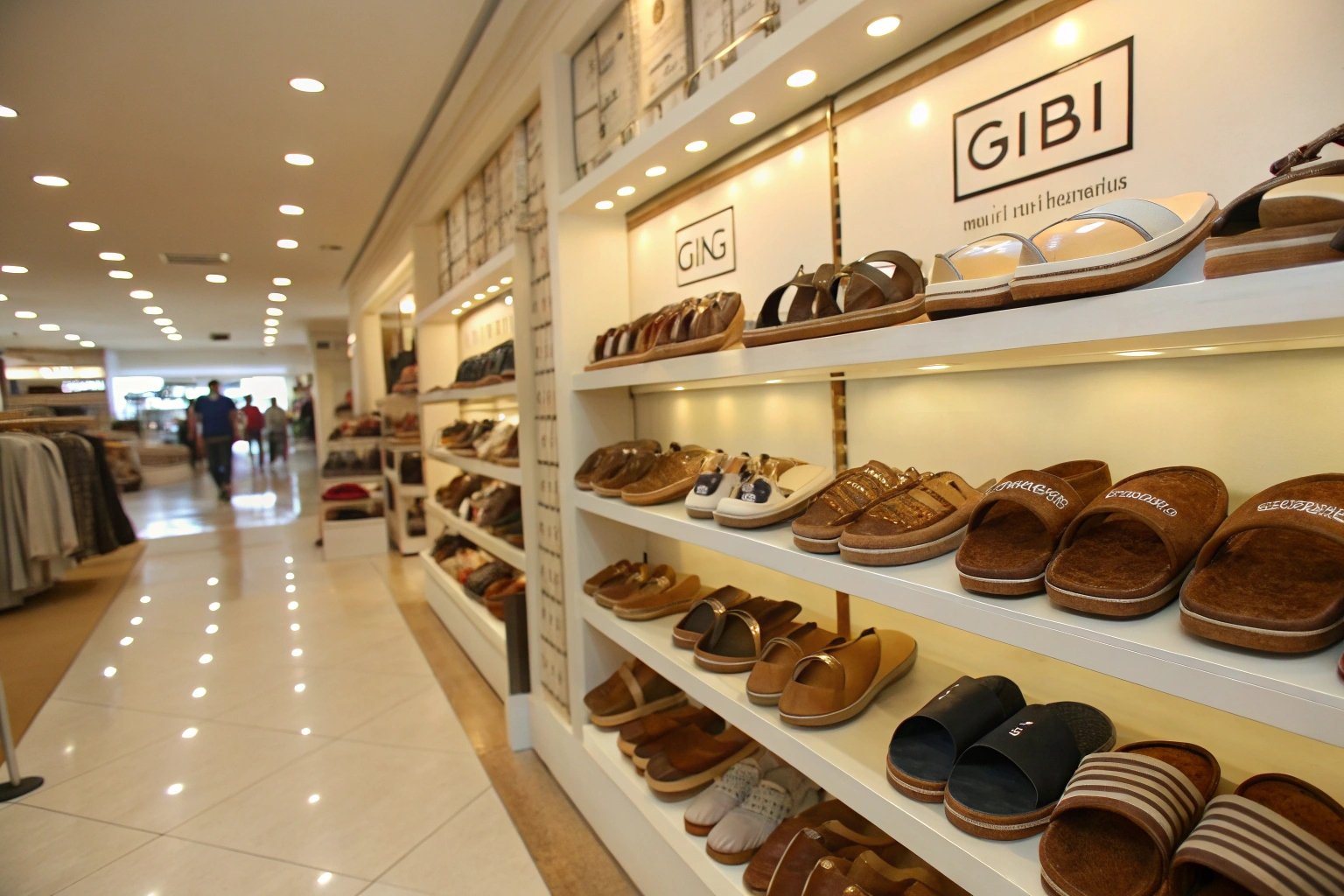 Women's footwear categories