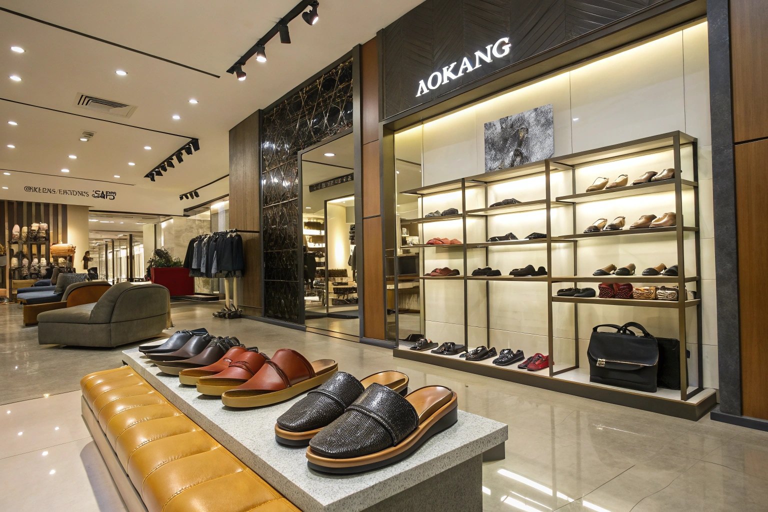 Women's footwear categories