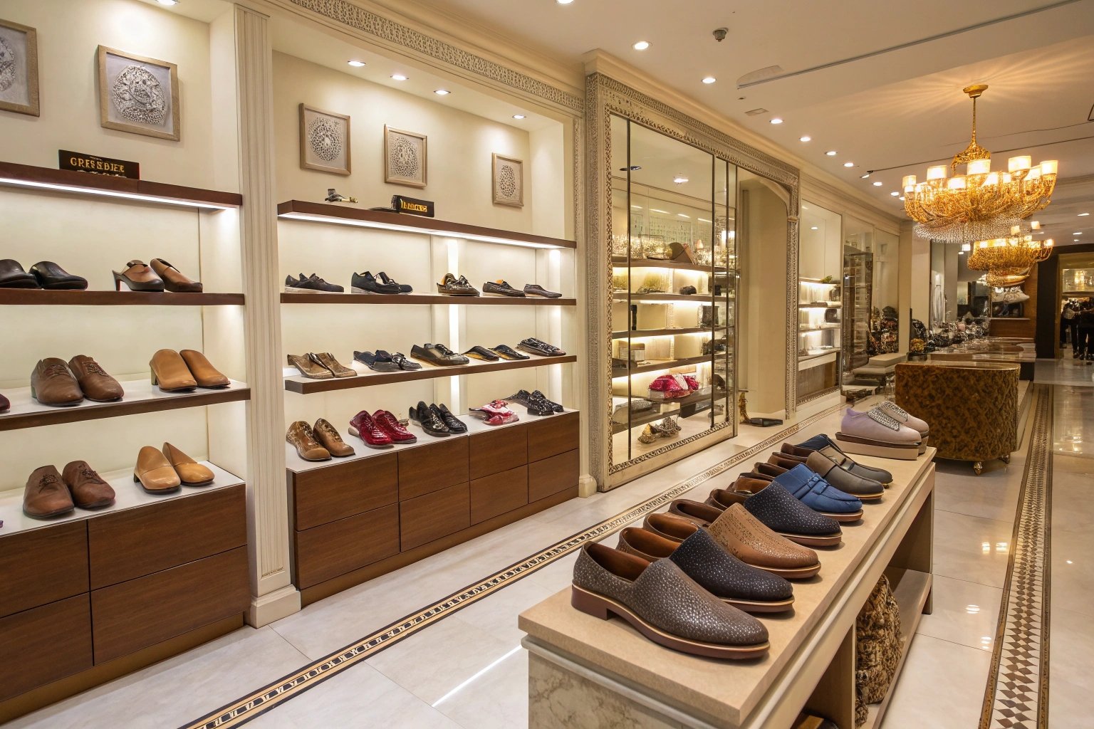 Women's footwear categories