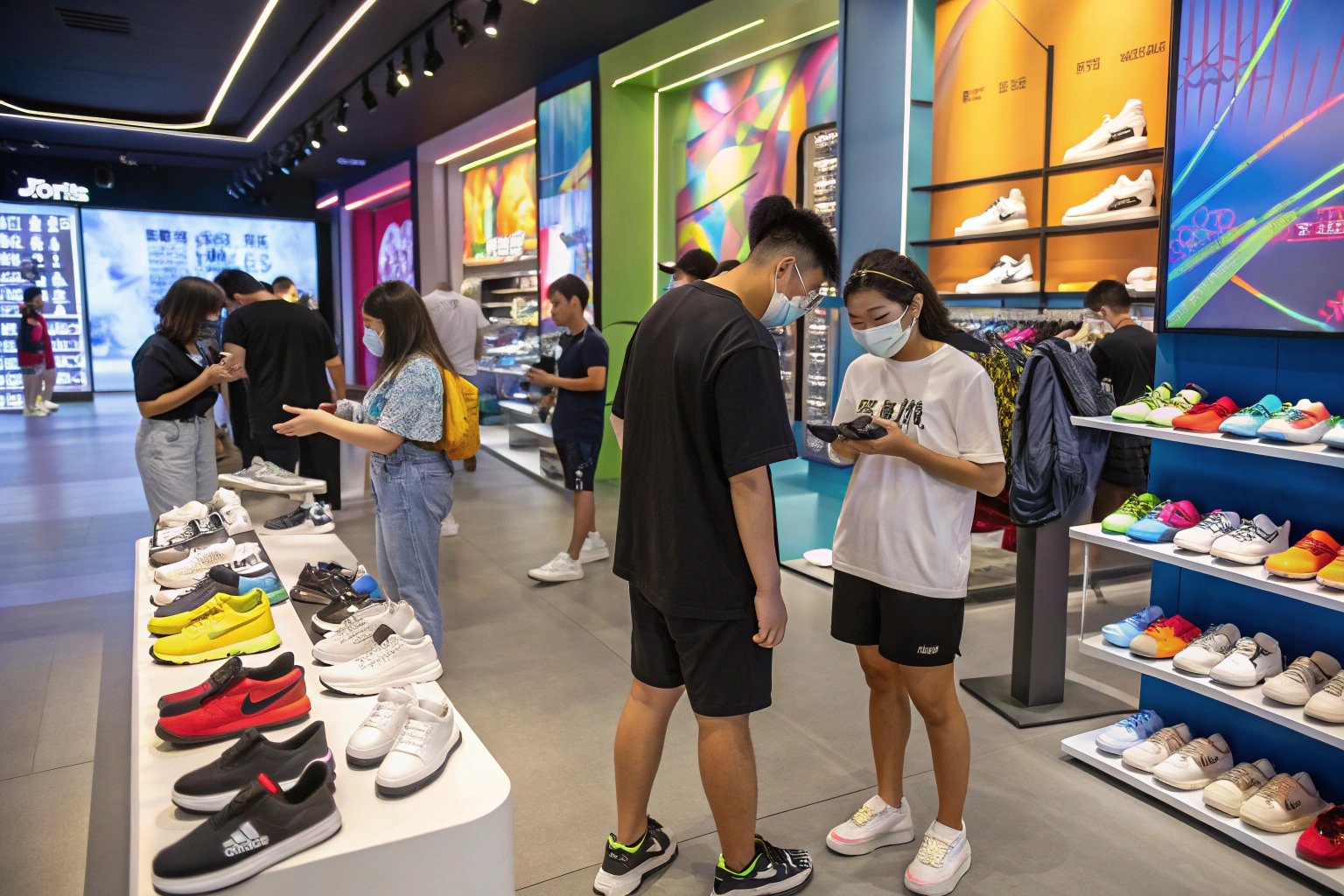 Women's footwear categories