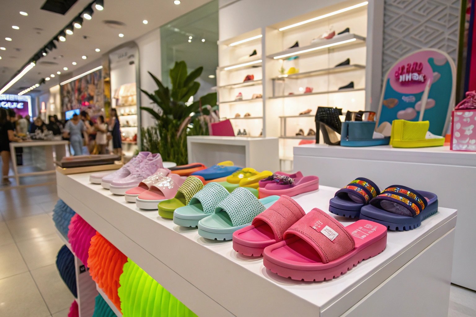 Women's footwear categories