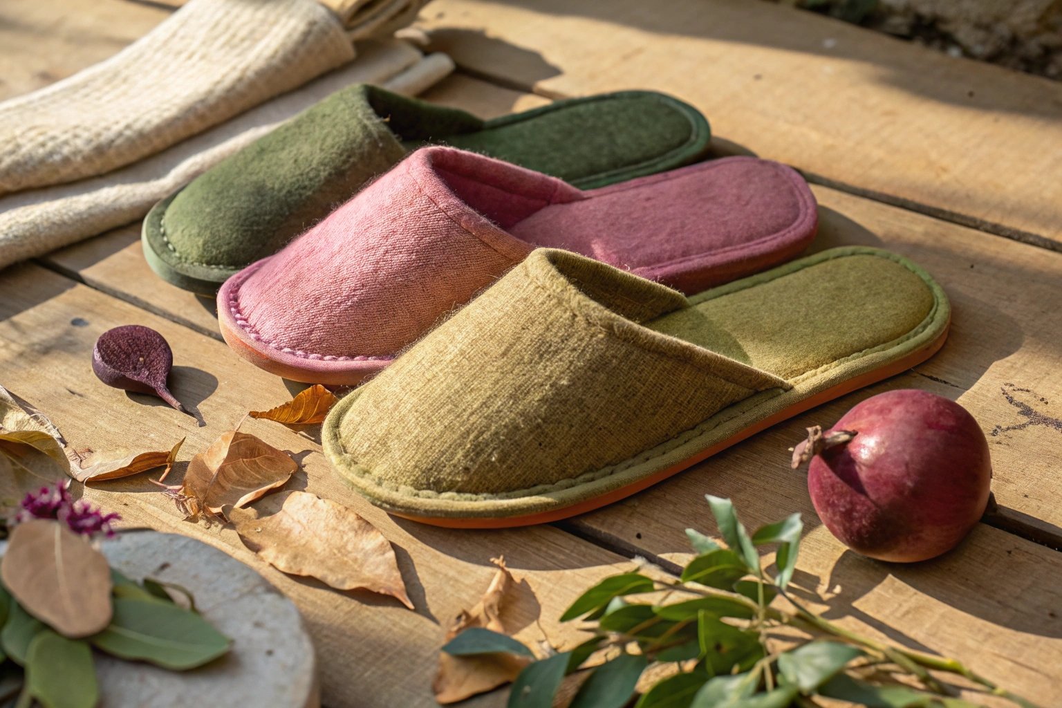 Vegetable Dyes for Slippers