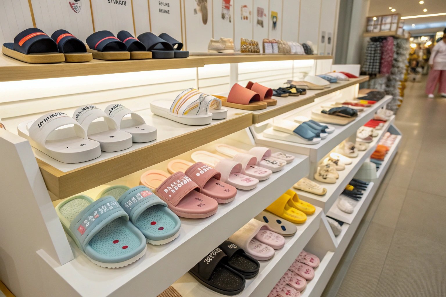 Women's footwear categories