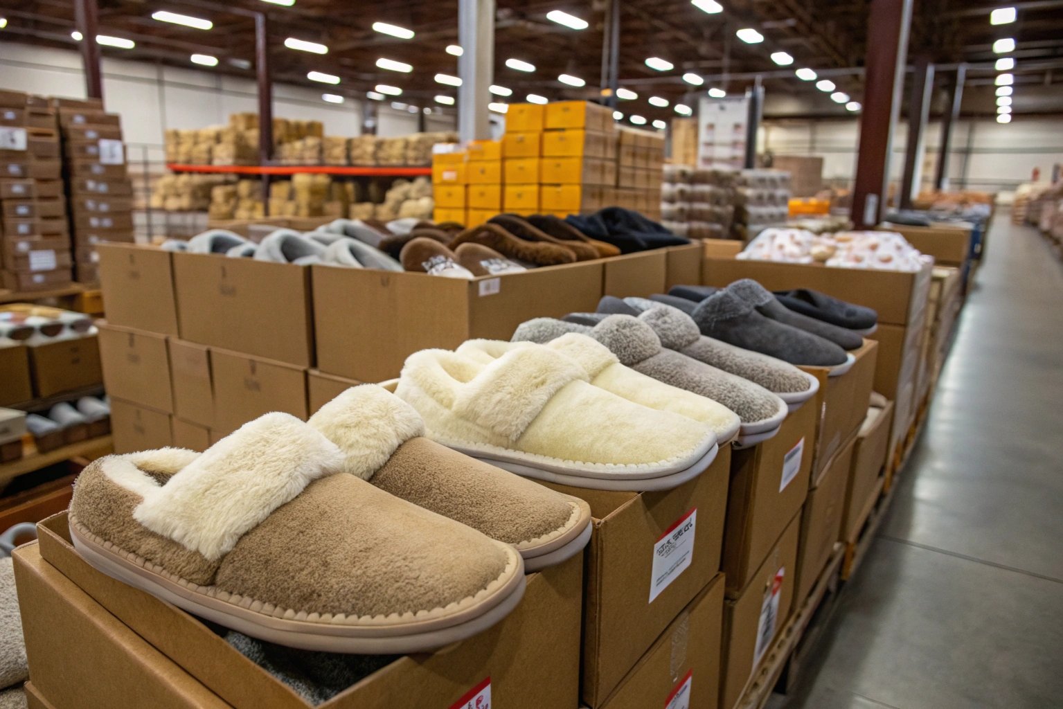 winter slippers storage