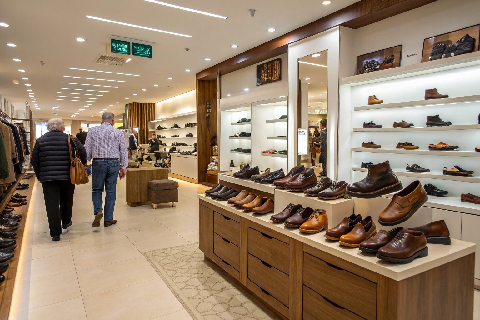 Women's footwear categories