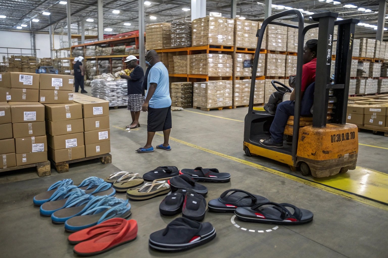 Women's footwear categories