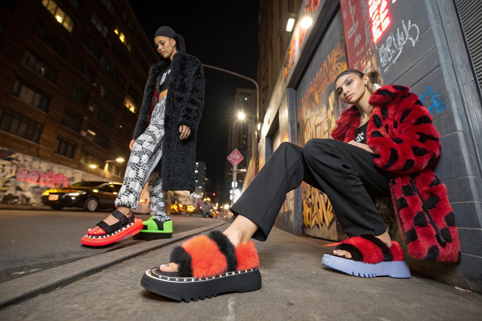 Women's footwear categories