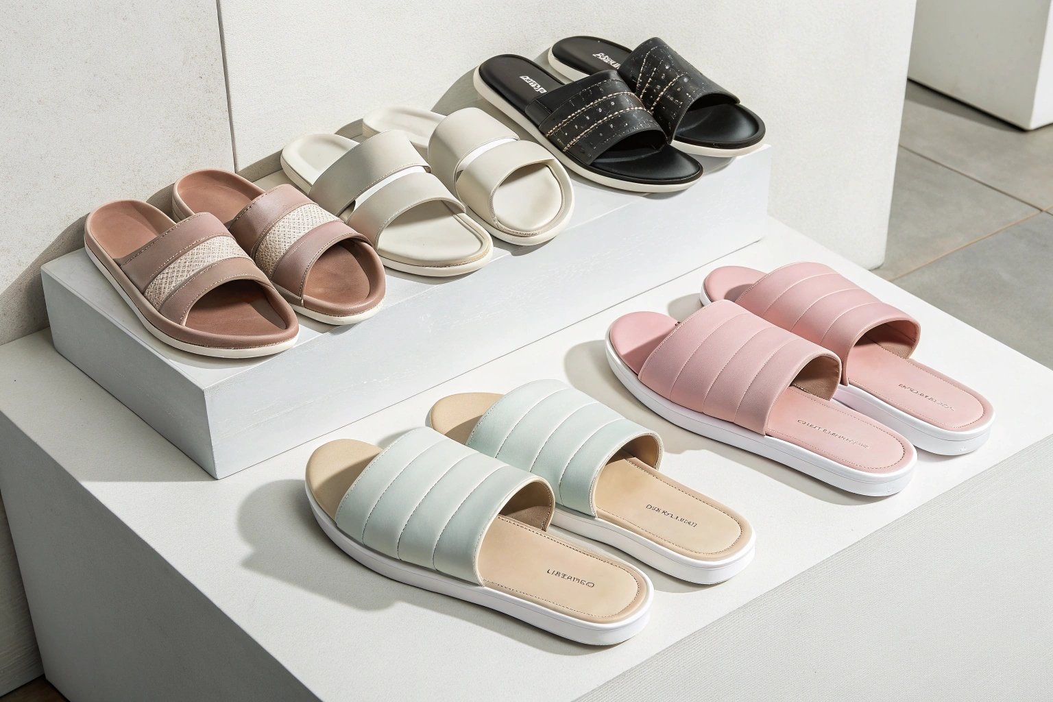 Women's footwear categories