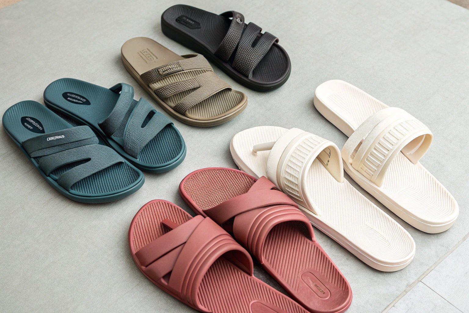 Women's footwear categories