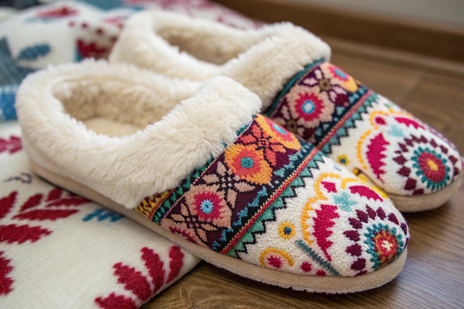 winter slipper pattern