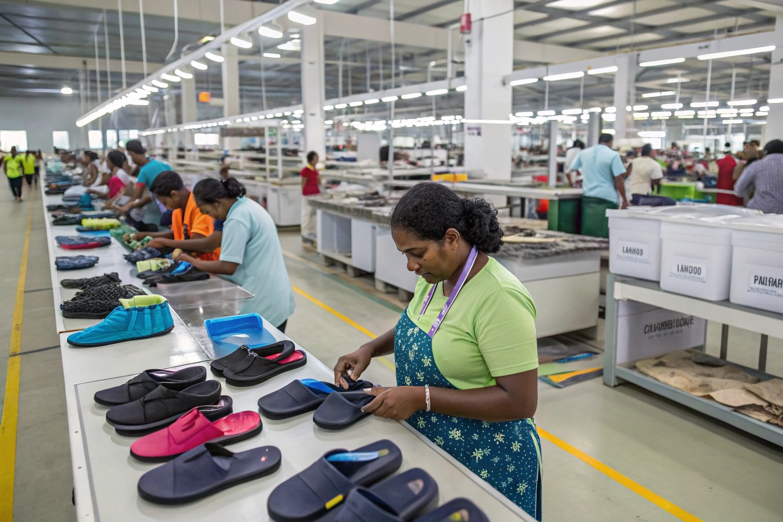 Women's footwear categories