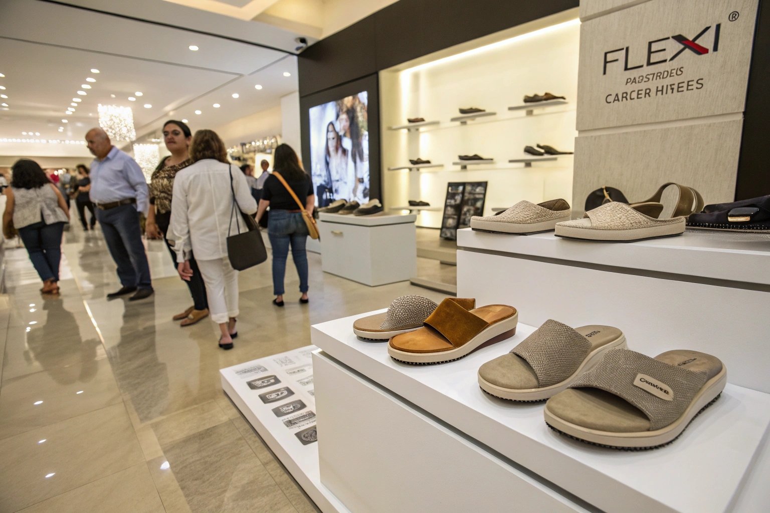 Women's footwear categories