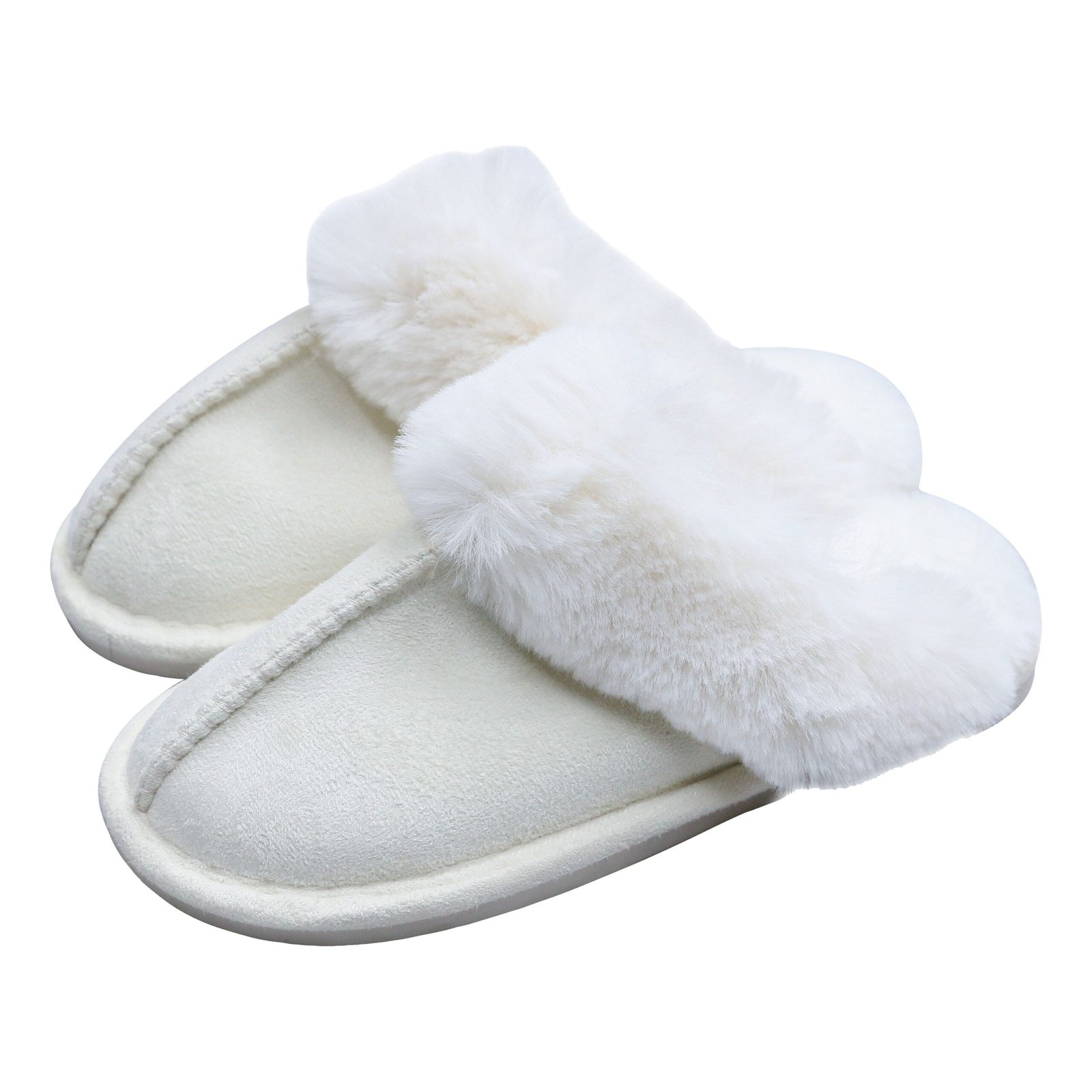 white upper slipper