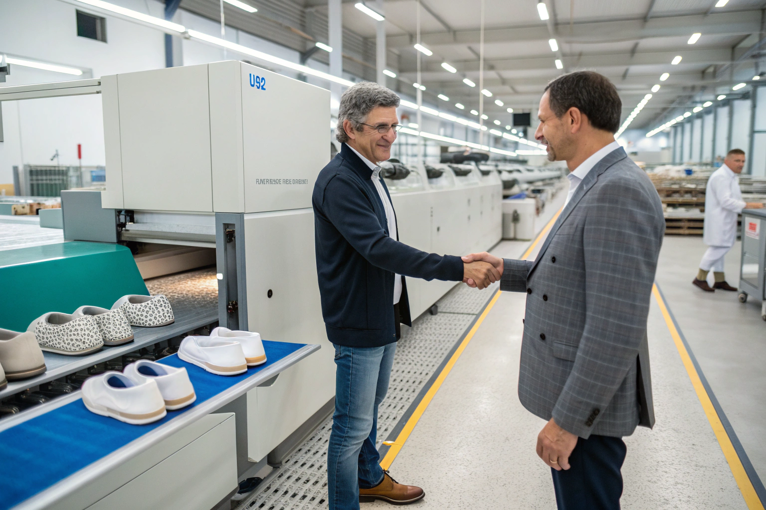 Slippers manufacturer communicating with clients through clear and responsive channels.