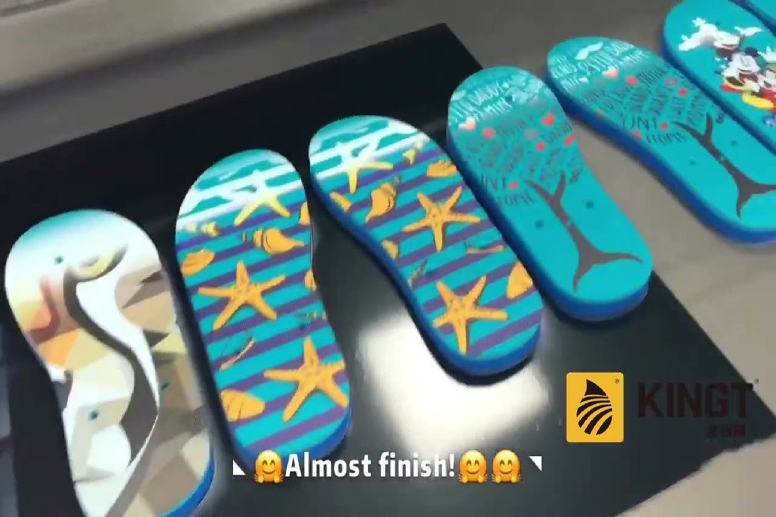Inkjet Printing on Slippers